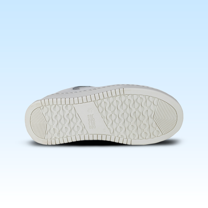 Tenis Tejido Suela Gruesa Casual Para Dama Lobo Solo 5766DA Blanco