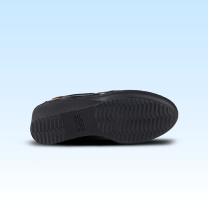 Zapato Con Tacón Para Dama Lobo Solo 5590 Negro