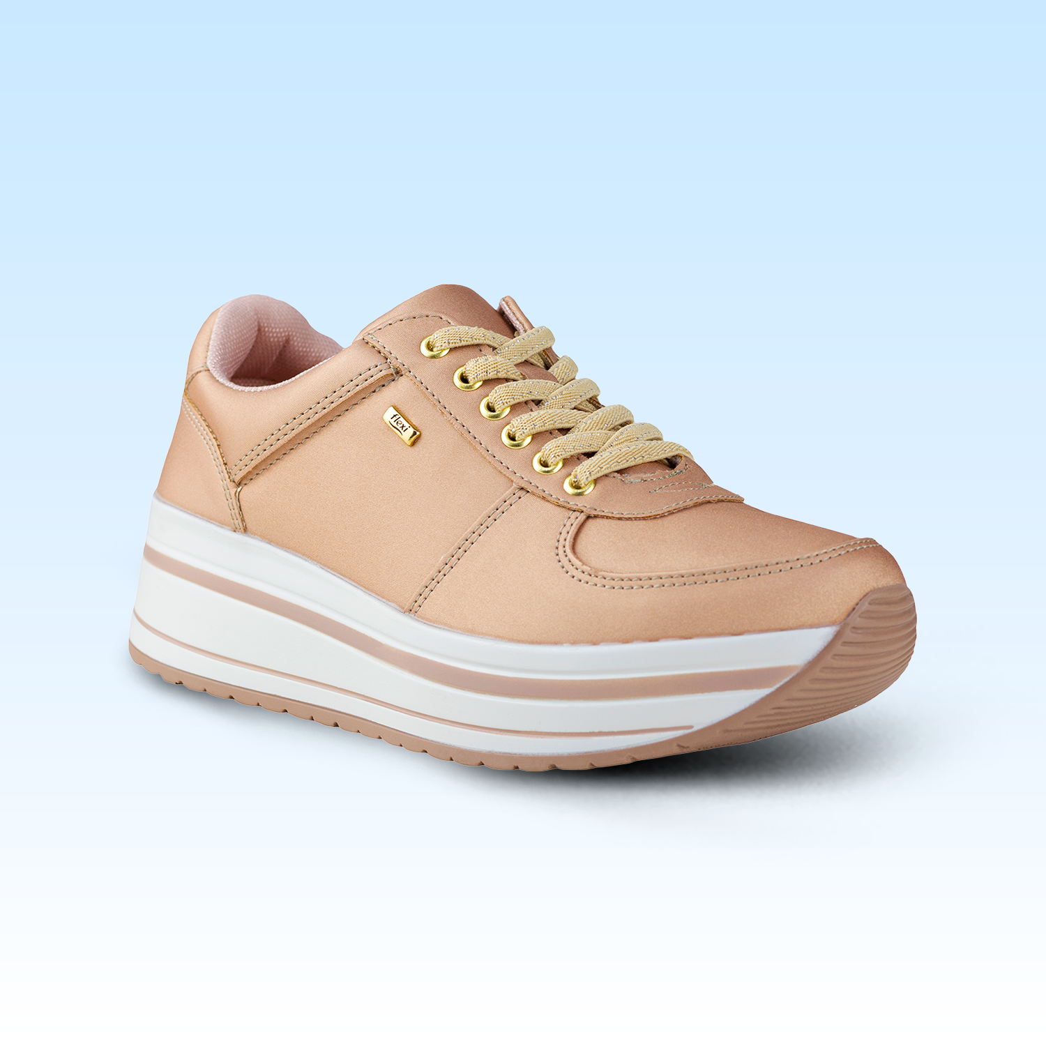 Tenis Urbano Dama Flexi Alanis 101001 Rosa