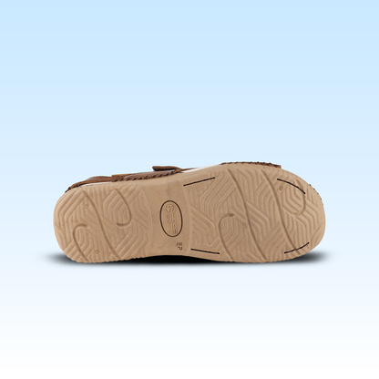 Sandalia Casual Dama Lobo Solo Mita 1766 Tumbled camel