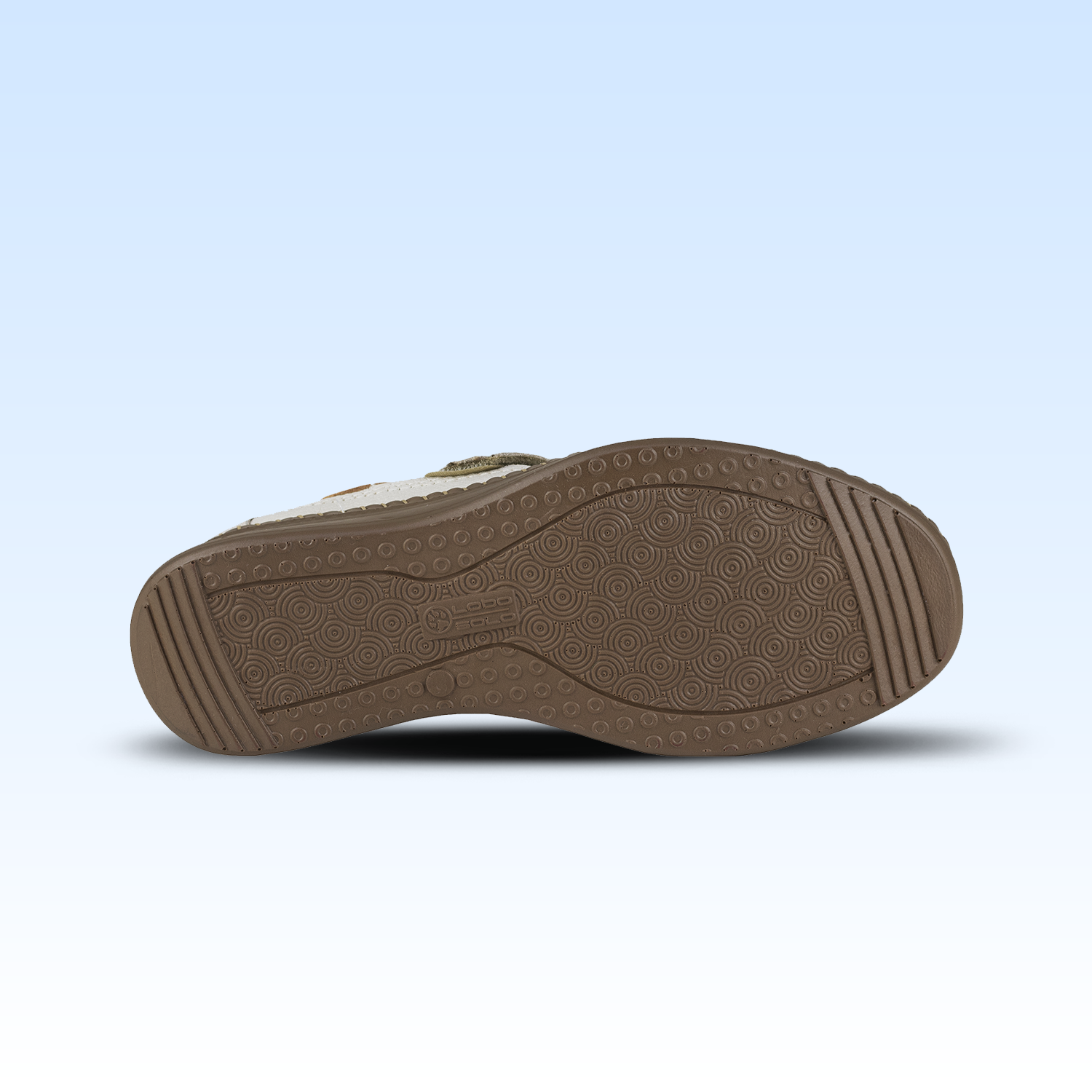 Sandalia Casual Para Dama Lobo Solo 4988 Marfil