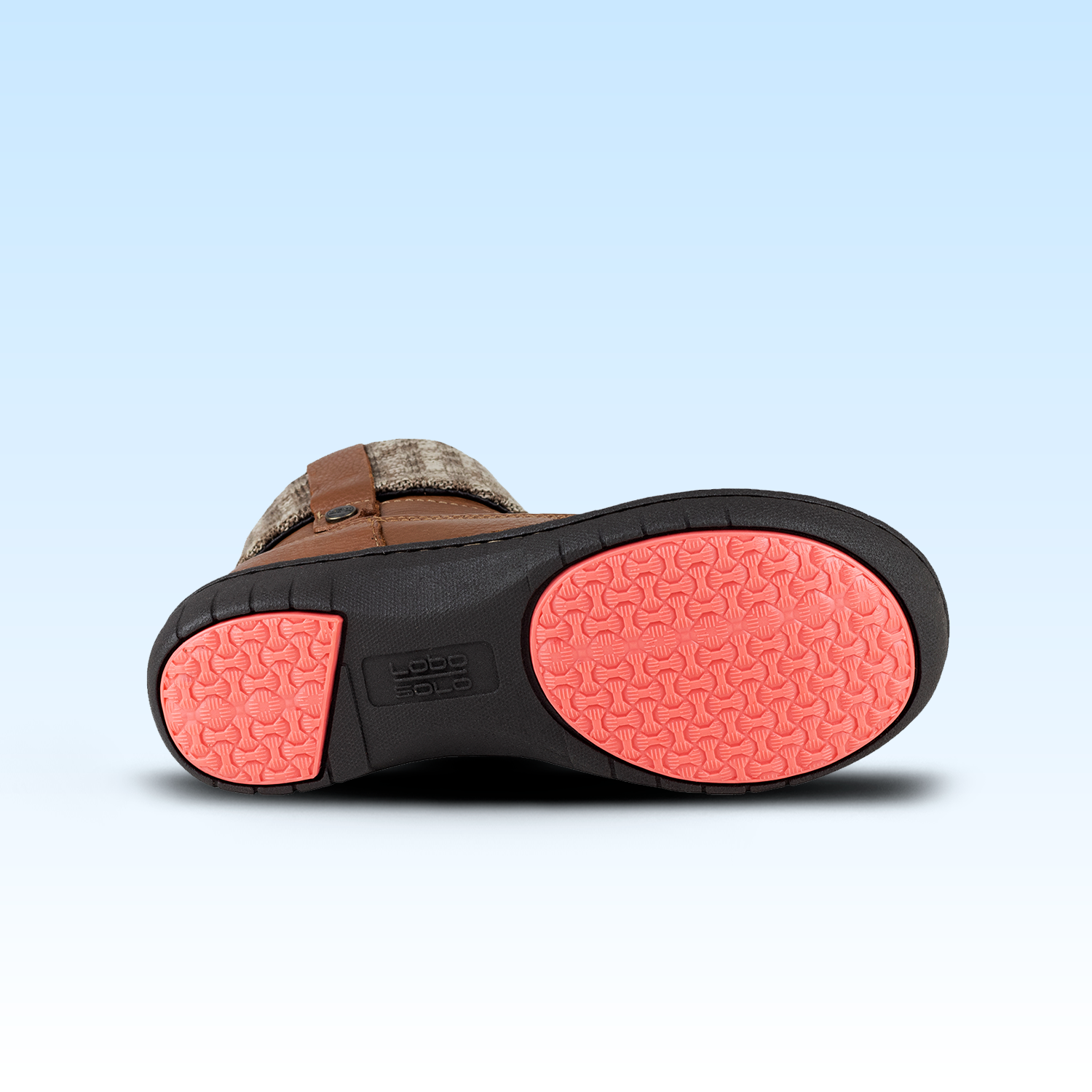 Botin Casual Lobo Solo Para Dama 5840 Cedro