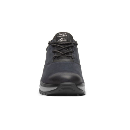 Botín Flexi Outdoor De Piel Hombre 401001 Azul Confort Moda
