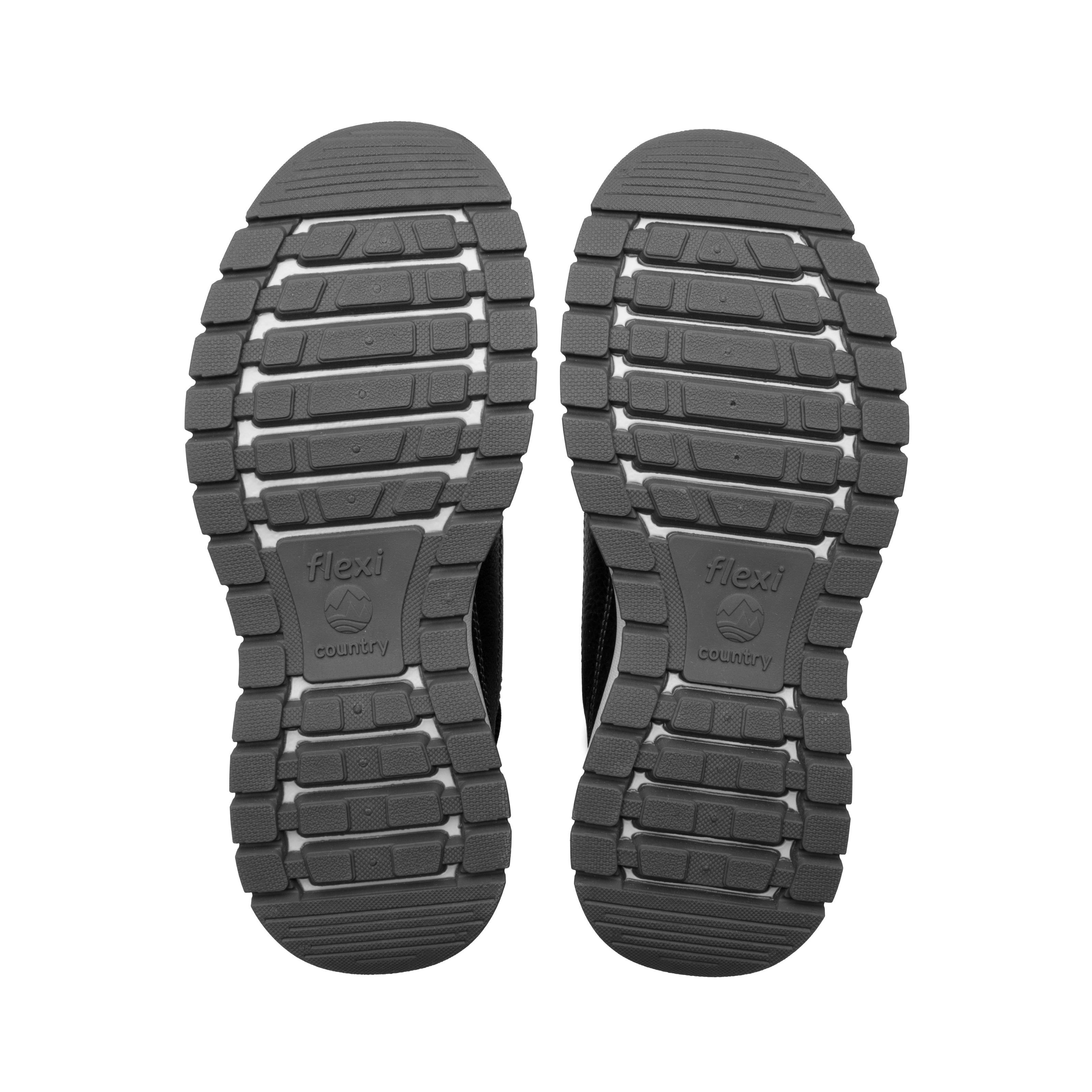 Botín Outdoor Confort Para Caballero Flexi Country 401016 Negro