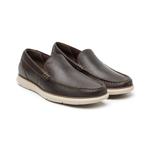 Mocasines Clásicos De Hombre Slip On Flexi 403610 Chocolate