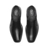 Mocasín Negro Flexi De Hombre Semi Vestir Shock Point 406409