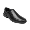 Mocasín Negro Flexi De Hombre Semi Vestir Shock Point 406409