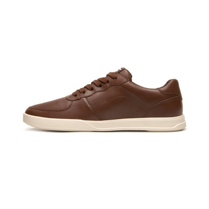 Tenis Sneakers De Caballero Flexi Piel Suave 412408 Tan Moda