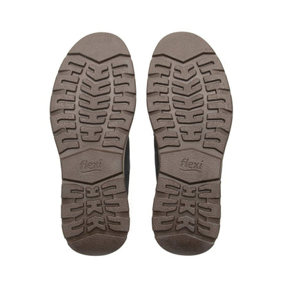 Botines Flexi Outdoors 414904 Azul Urbanos Para Hombre Piel