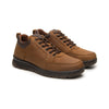 Tenis Sneakers De Piel Hombre Flexi 414907 Avellana Confort