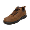 Tenis Sneakers De Piel Hombre Flexi 414907 Avellana Confort