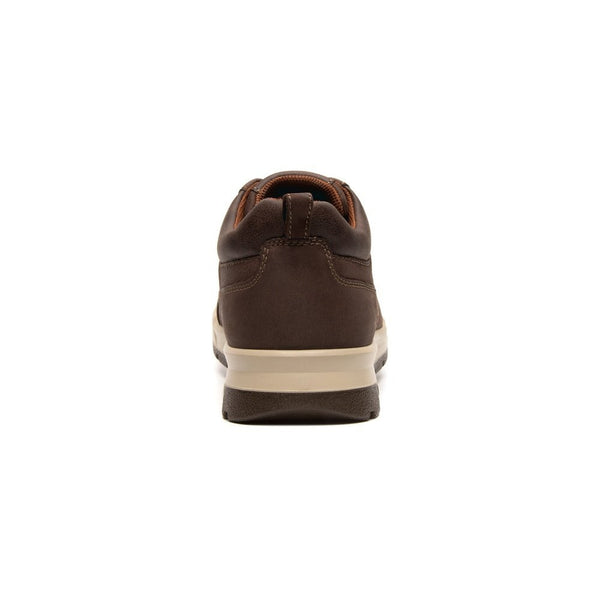 Tenis Sneakers Para Hombre Casuales Flexi 414907 Piel Café