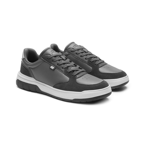 Tenis Flexi Hombre Gris Tipo Sneakers Casual 417501 Confort