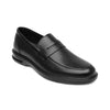 Mocasin Negro Flexi Para Hombre Clasico 417703 Con Capsula