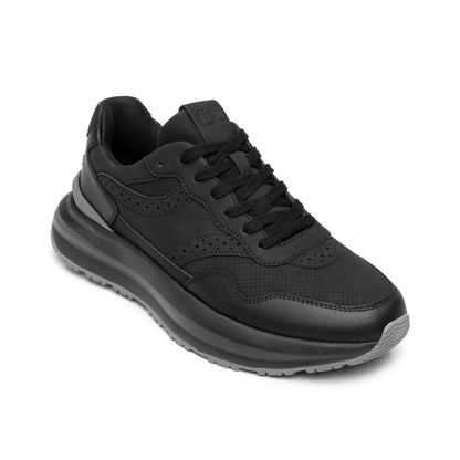 Tenis Confort Chunky Casual Para Caballero Flexi 420903 Negro