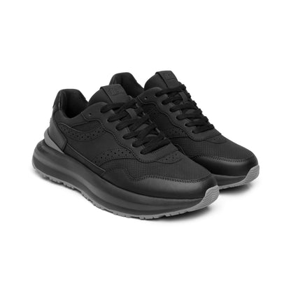 Tenis Confort Chunky Casual Para Caballero Flexi 420903 Negro