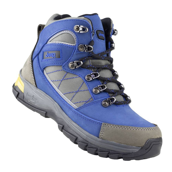 Bota Camping Caballero Jeep Cherokee 4506 Nobuck Azul