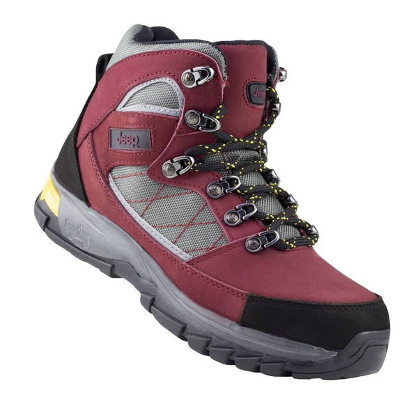 Bota Camping Caballero Jeep Cherokee 4506 Nobuck Tinto