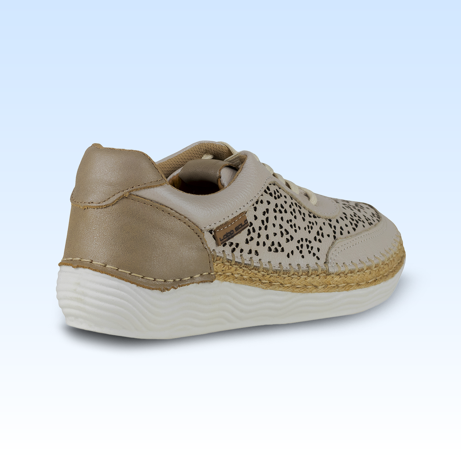 Tenis Judy Para Dama Lobo Solo 5077 Marfil