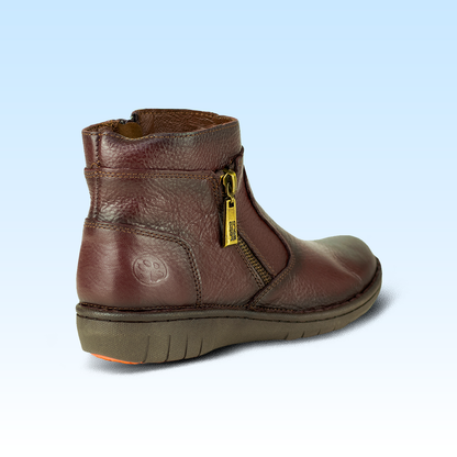 Botín Casual Dama Lobo Solo Italia 5857 Himalaya Vino