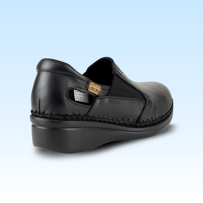 Mocasin Confort Para Dama Lobo Solo 4728 Negro