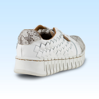 Tenis Para Dama Lobo Solo 4947 Blanco