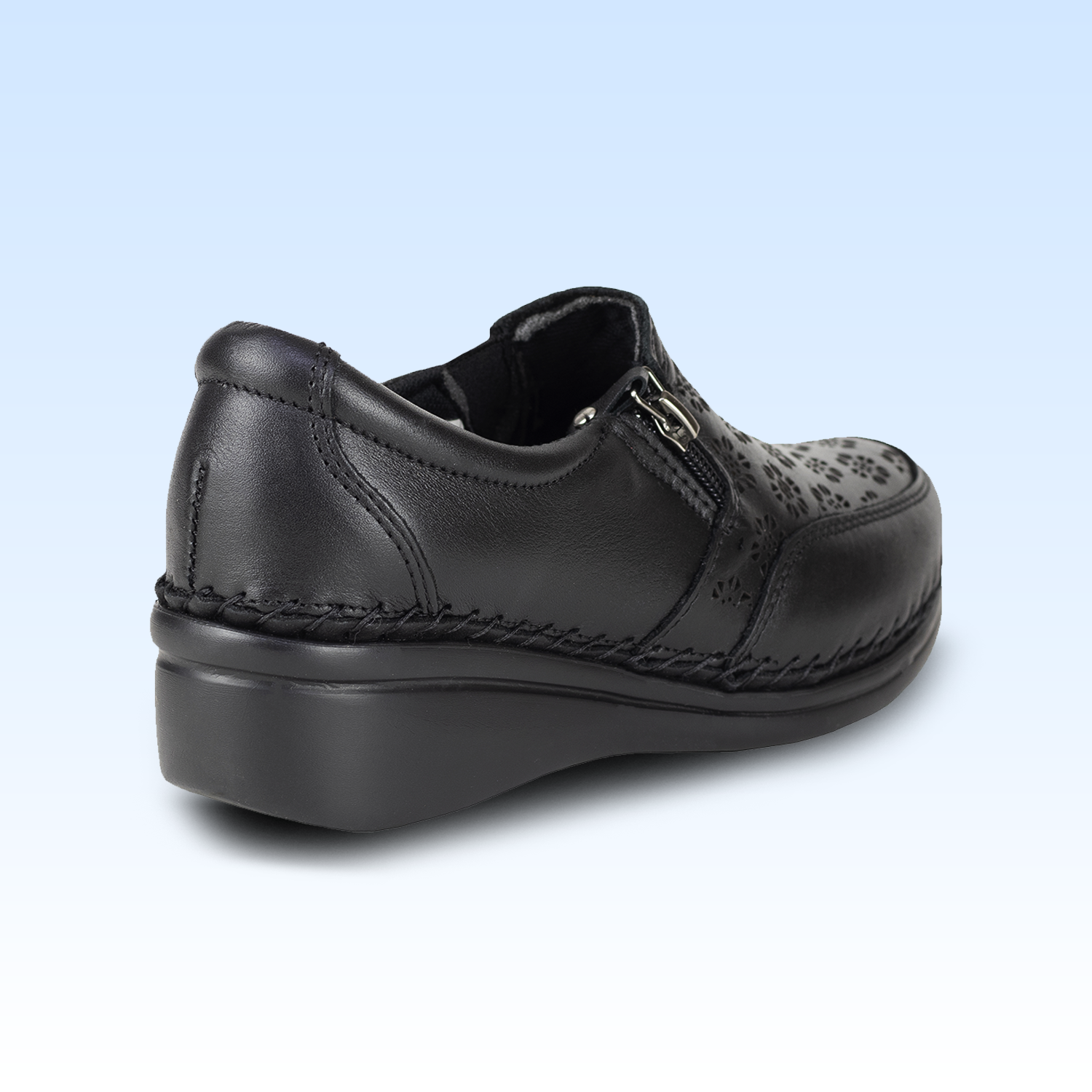 Zapato Mocasín Slip Casual On Para Dama Lobo Solo 4732 Negro