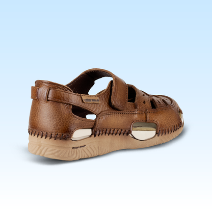 Sandalia Casual Dama Lobo Solo Mita 1766 Tumbled camel