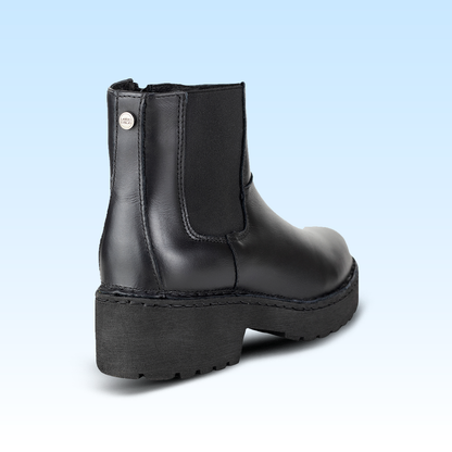 Botin Para Dama Lobo Solo 5032 Negro