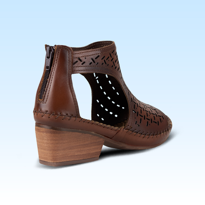 Sandalia de Tacón Dama Lobo Solo Sharon 2314 Laris Orange