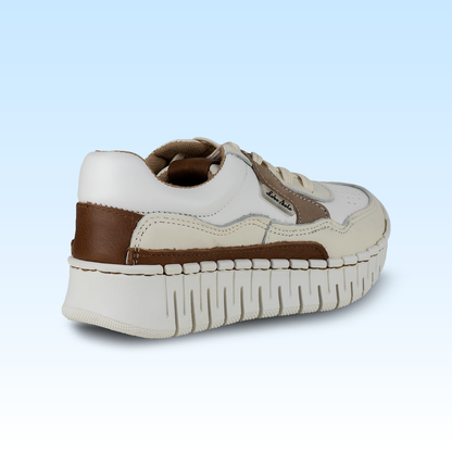 Tenis Casual Dama Lobo Solo 4944 Kumo Marfil