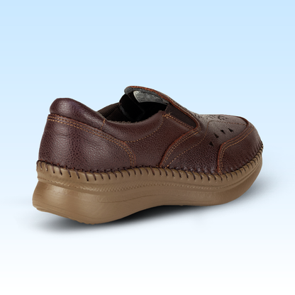 Zapato Mocasín Confort Para Dama Lobo Solo 4981 Burgundy