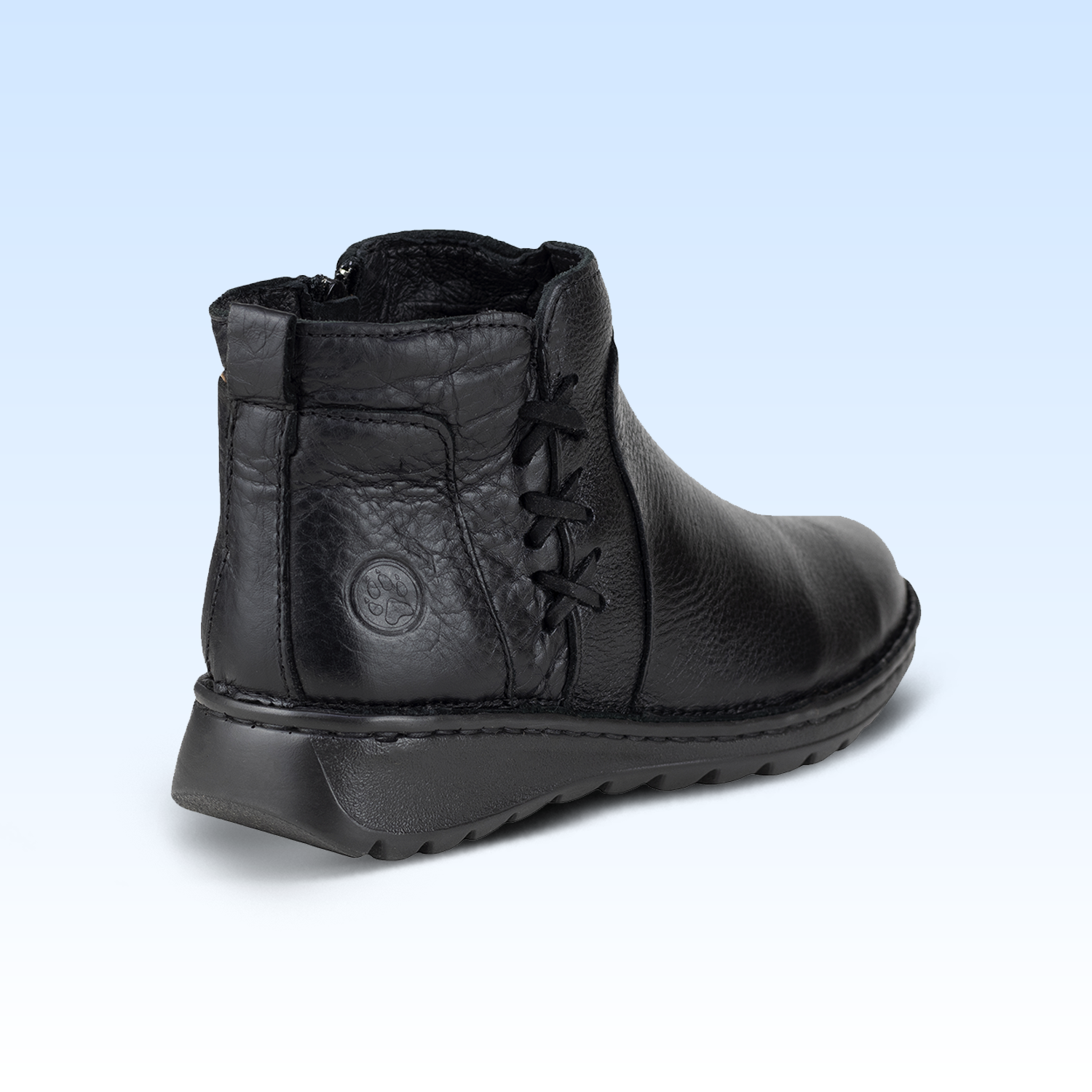 Botín Confort Casual Para Dama Lobo Solo 5957 Negro