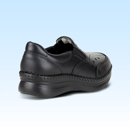 Zapato Mocasín Confort Para Dama Lobo Solo 4981 Negro