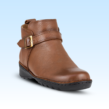 Botin De Vestir Lobo Solo Para Dama 5948 Cedro