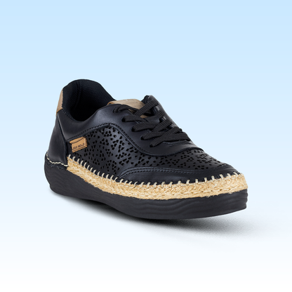 Tenis Judy Para Dama Lobo Solo 5077 Negro