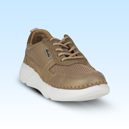 Tenis Confort Tejidos a Mano Para Dama Lobo Solo 4662 Sand