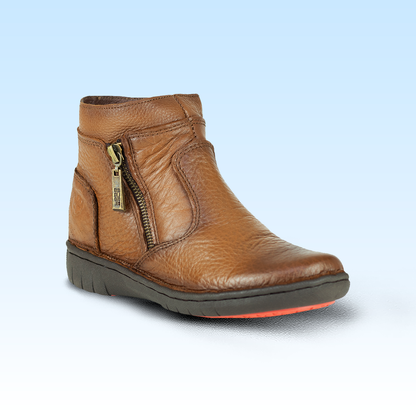 Botín Casual Dama Lobo Solo Italia 5857 Himalaya Cedro