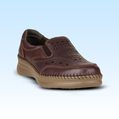 Zapato Mocasín Confort Para Dama Lobo Solo 4981 Burgundy