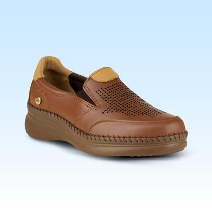 Zapato Casual Dama Lobo Solo 4984 Capri Miel