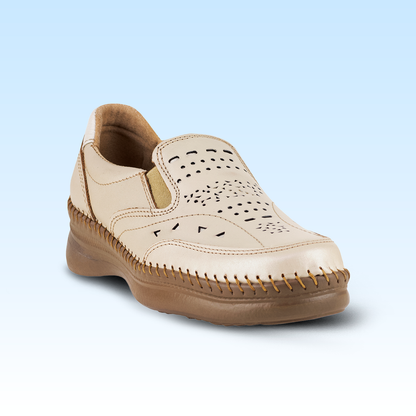 Mocasín Choclo Para Dama Lobo Solo 4981 Platino