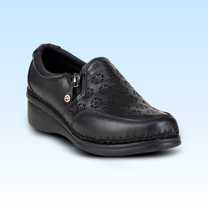 Zapato Mocasín Slip Casual On Para Dama Lobo Solo 4732 Negro