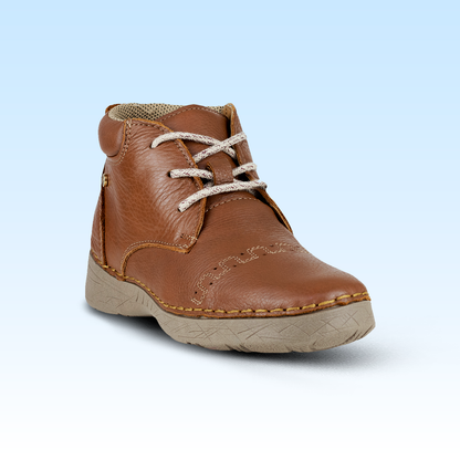 Zapato Choclo Para Dama Lobo Solo 5682 Cedro