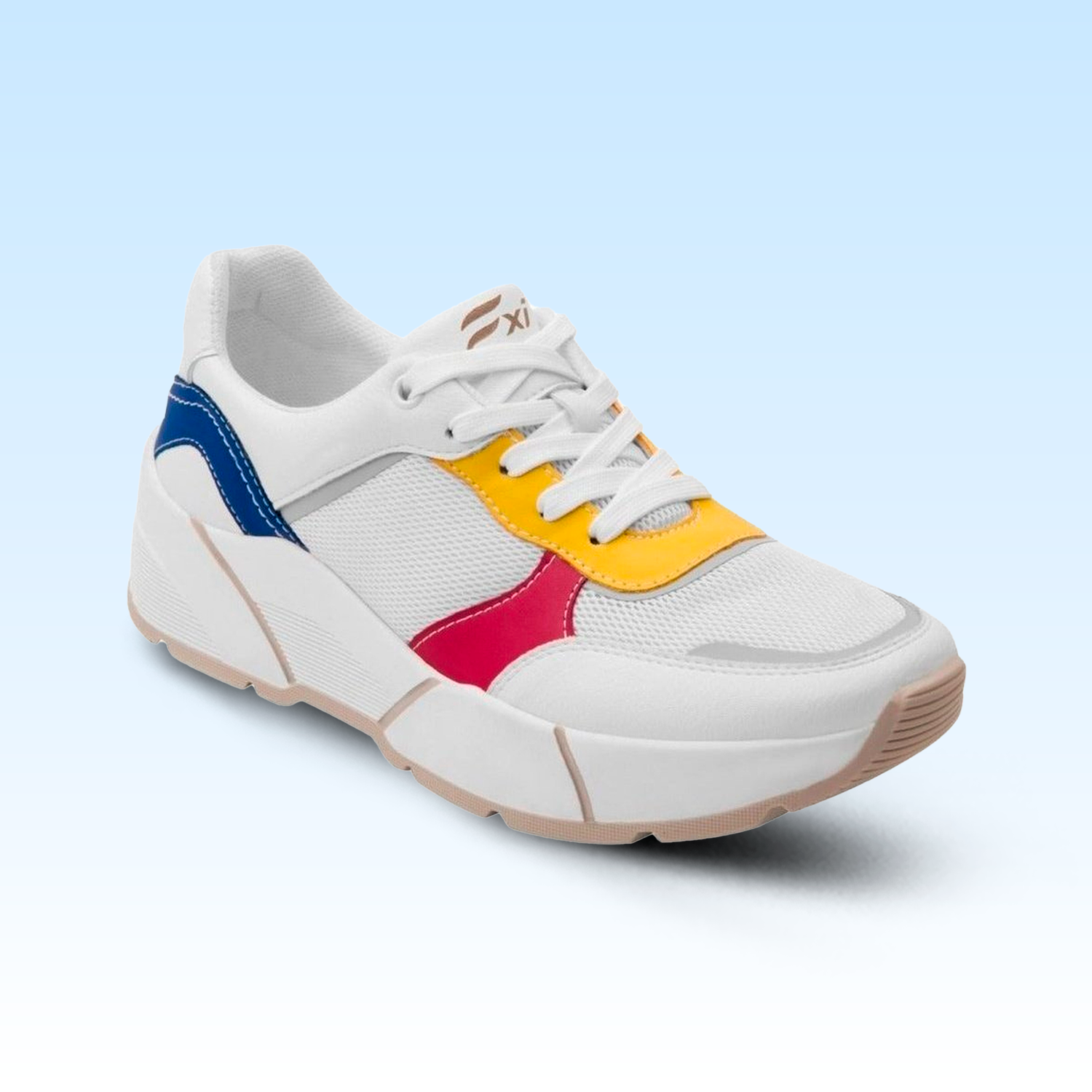 Tenis Casual Dama Flexi Yana 116403 Multicolor