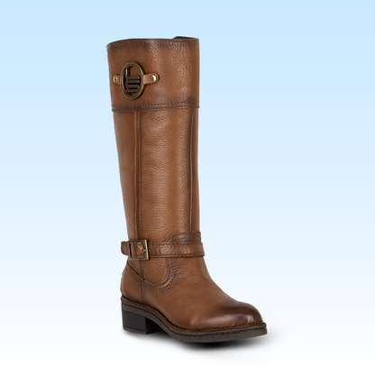 Bota Larga Para Dama Lobo Solo 5083 Cedro