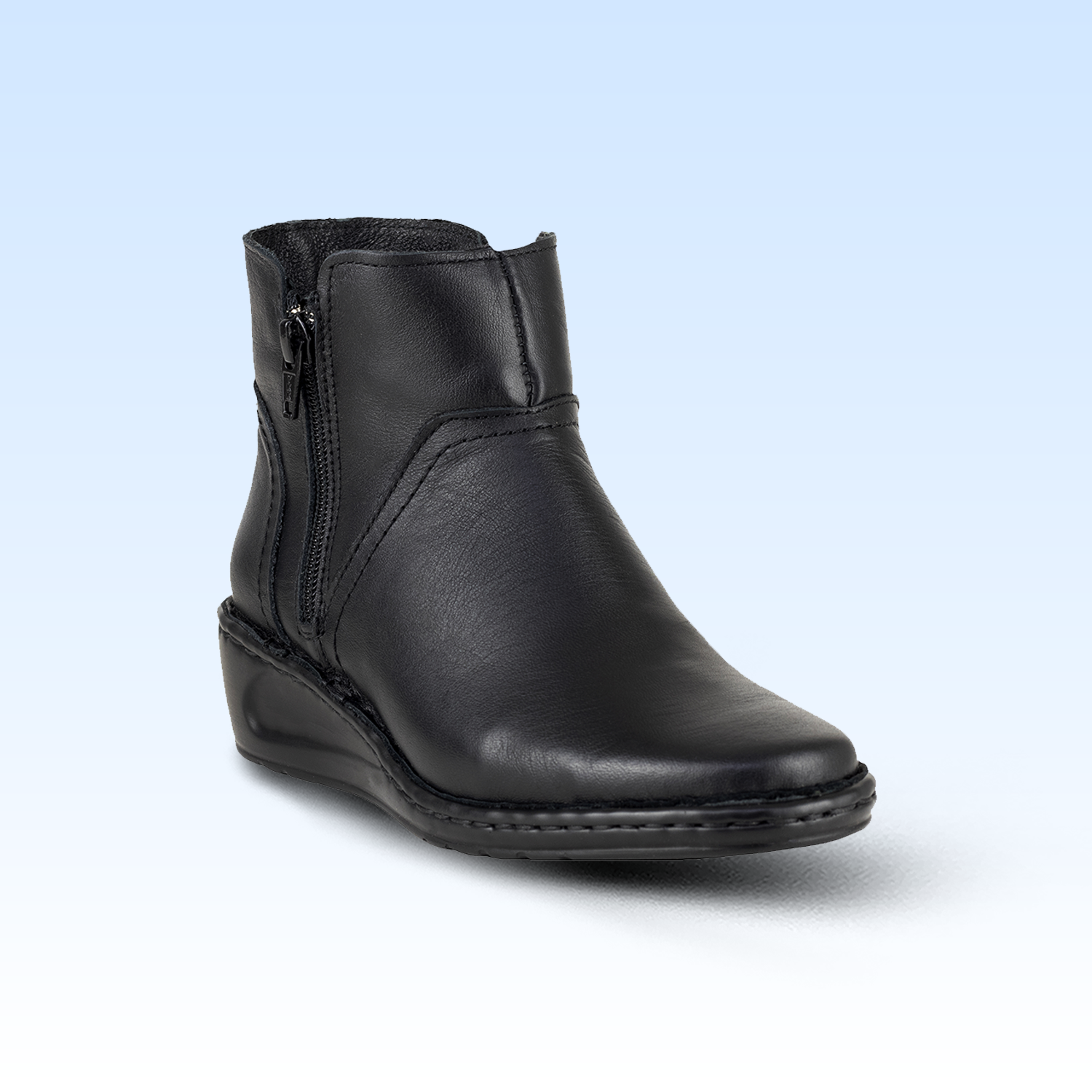 Botin Para Dama Lobo Solo 4845 Negro