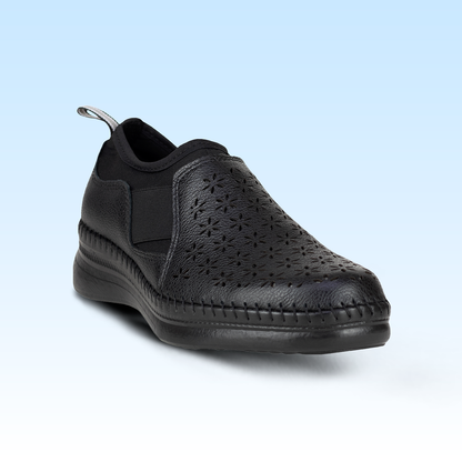 Zapato Mocasín Casual Confort Para Dama Lobo Solo 4991 Negro