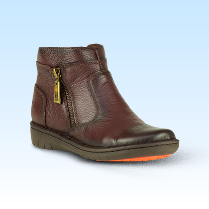 Botín Casual Dama Lobo Solo Italia 5857 Himalaya Vino