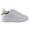 Tenis Urbano Plataforma Dama Capa De Ozono 622402 Blanco