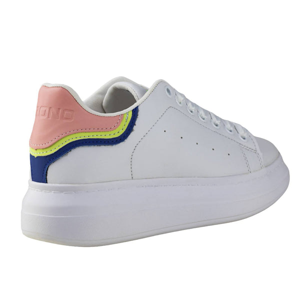 Tenis Urbano Plataforma Dama Capa De Ozono 622402 Blanco